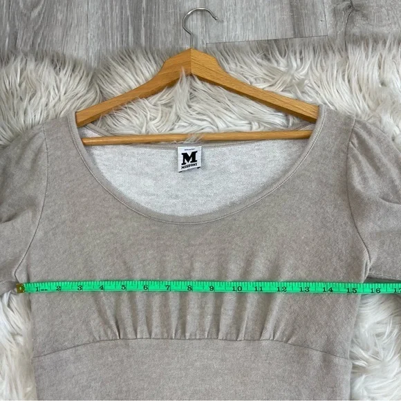 Missoni Y2K Flower Bubble Hem Wool Blend Dress - Picture 6 of 11